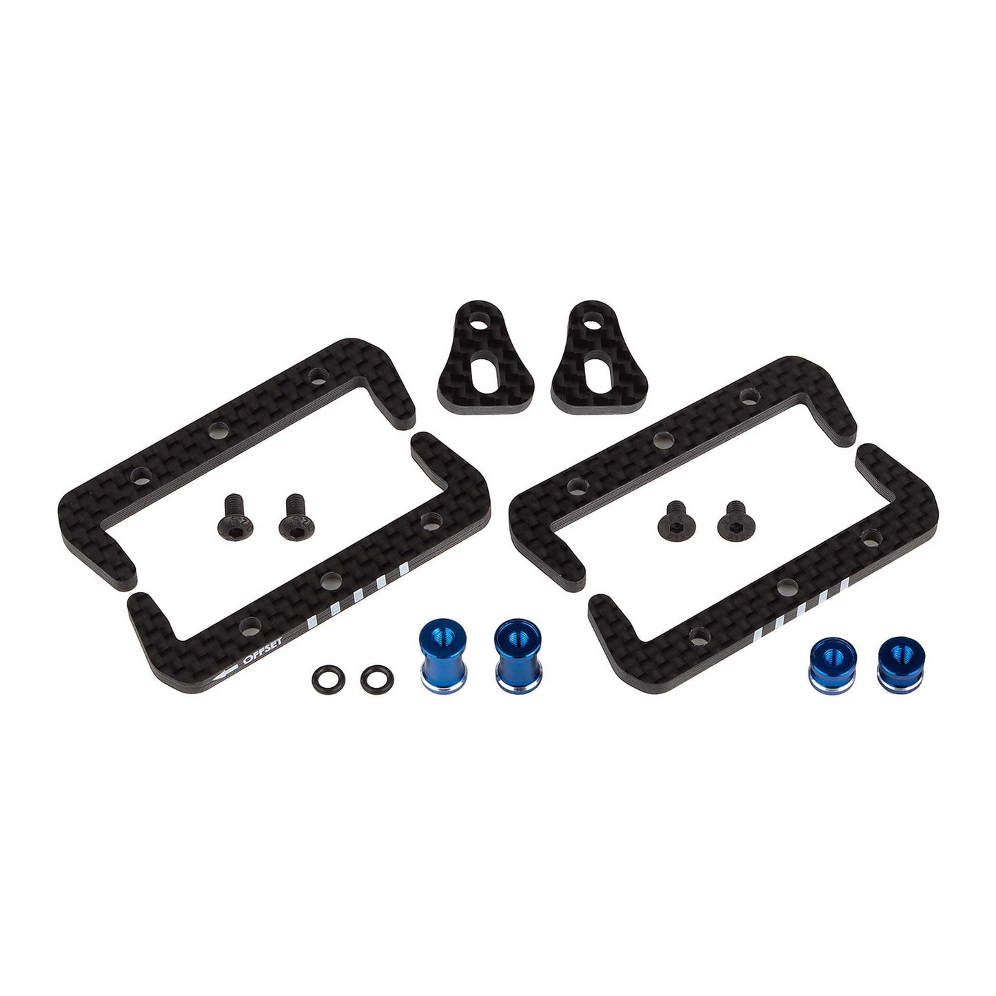 Team Associated RC10B7 Factory Team Battery Mount Set ASC92482