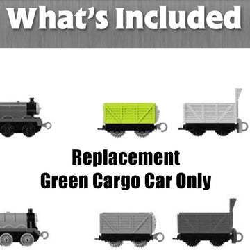 Fisher-Price Replacement Parts for Thomas and Friends Train Set - GRF01 ~ All Around Sodor Deluxe ~ Replacement Green Cargo Car