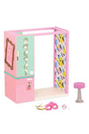 Glitter Girls - Polaroid of Friendship! - 14-Inch Doll Accessories - Photo Booth with Stool & Props - Bunny Nose & Masquerade Mask - Working Lights &