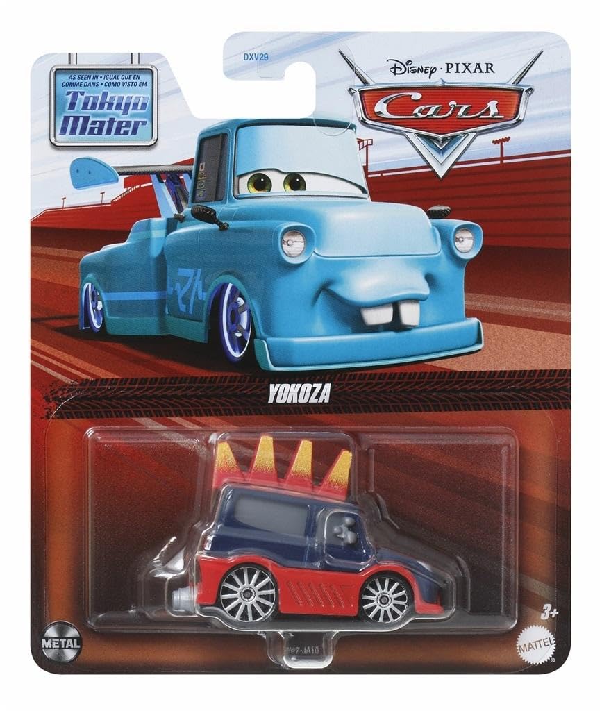 Mattel, Disney and Pixar Cars Diecast Yokoza Toy Vehicle for Kids Ages 4 and Up