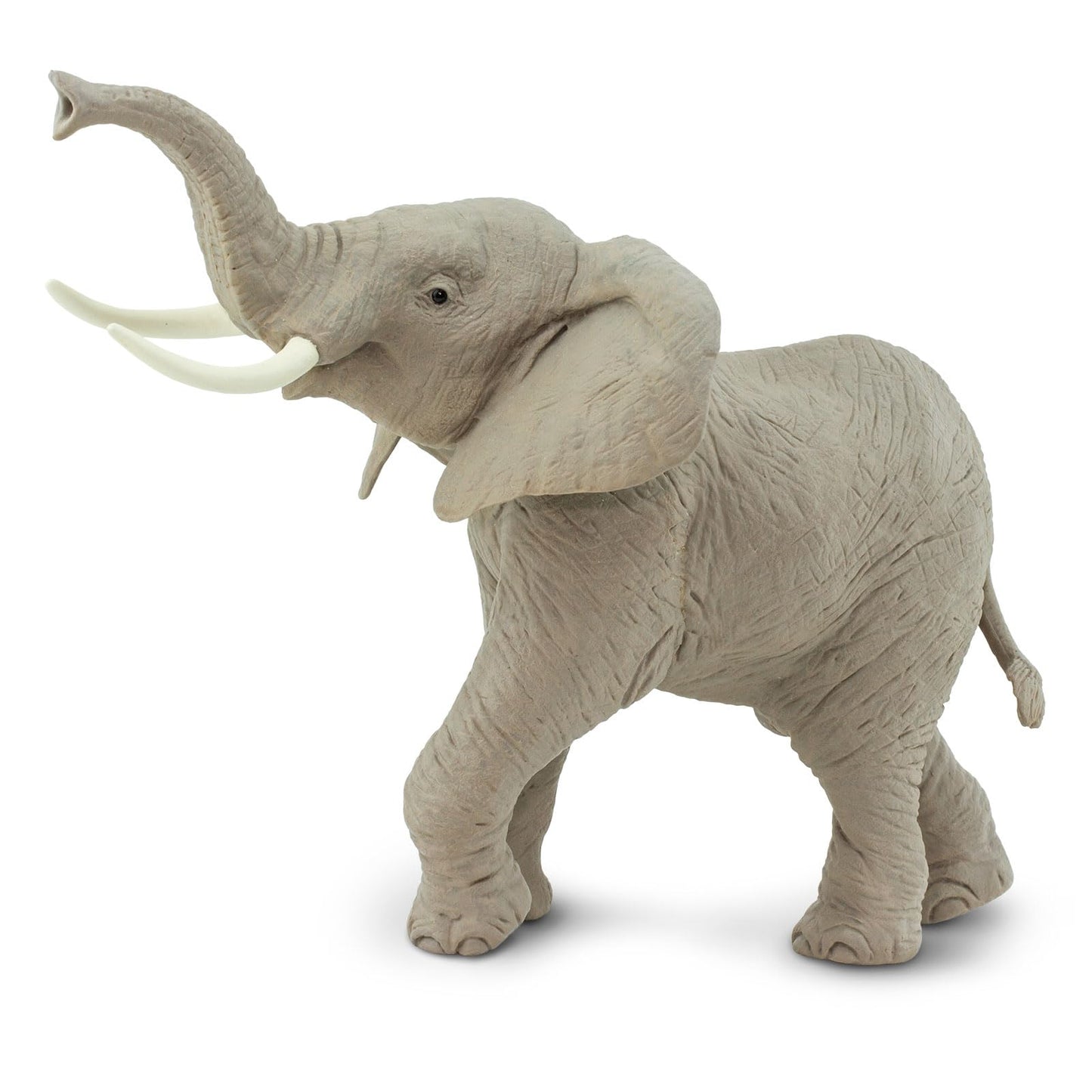 Safari Ltd. African Elephant Figurine - Detailed 8.4" Plastic Model Figure - Fun Educational Toy for Boys, Girls & Kids Ages 3+