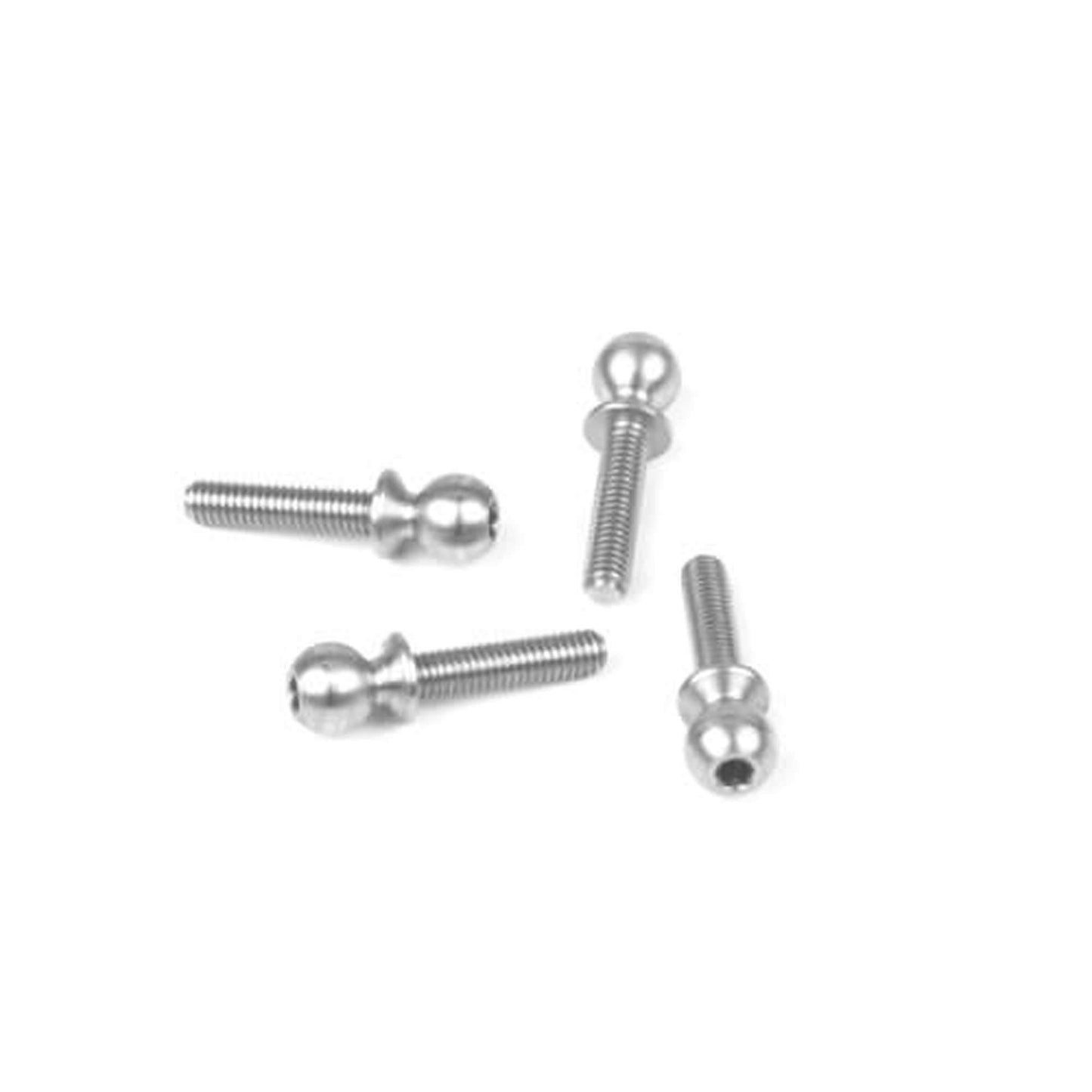Tekno RC LLC Ball Stud 5.5mm Short Neck 12mm Thread 4pcs TKR6212 Electric Car/Truck Option Parts
