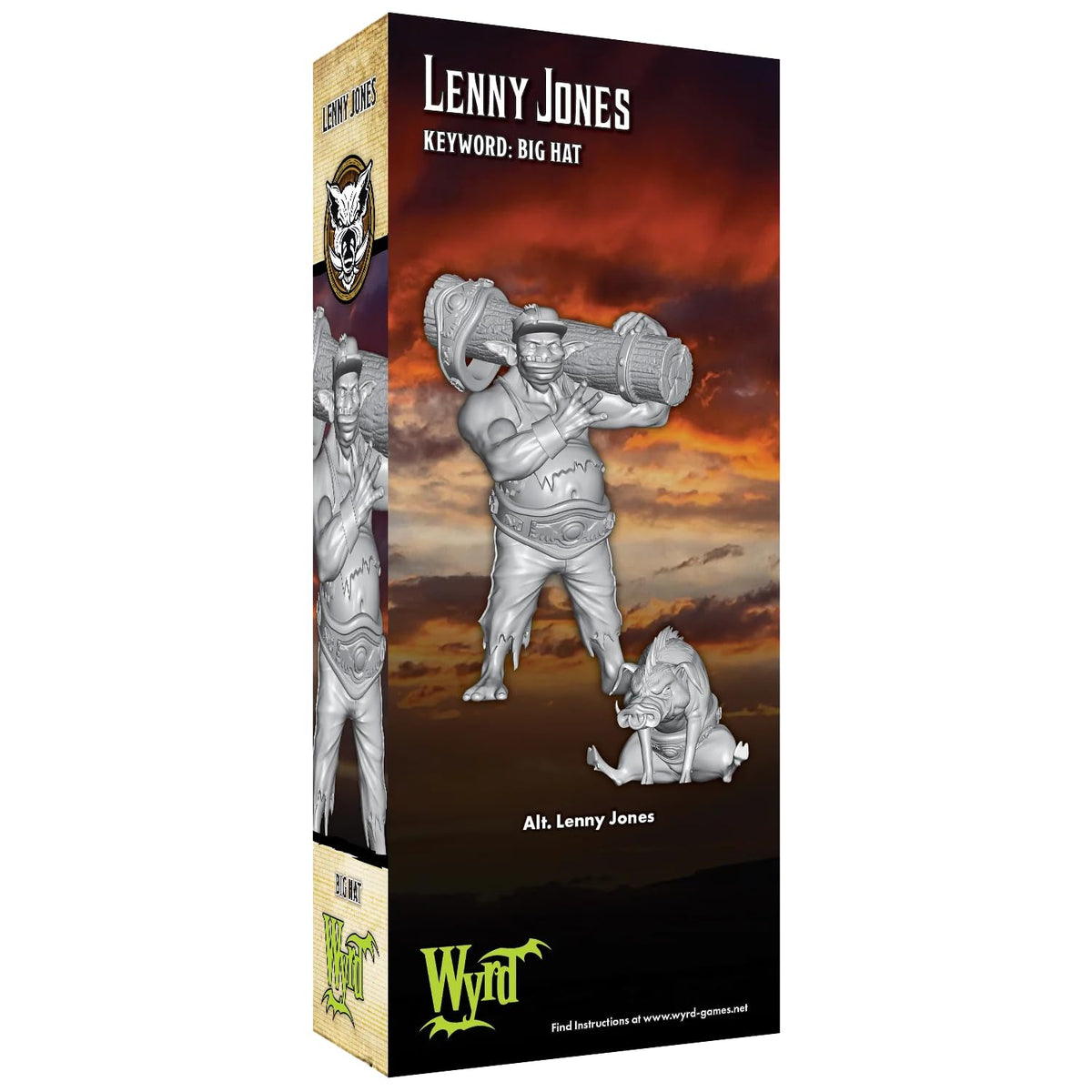 Malifaux Third Edition Bayou Alt Lenny Jones