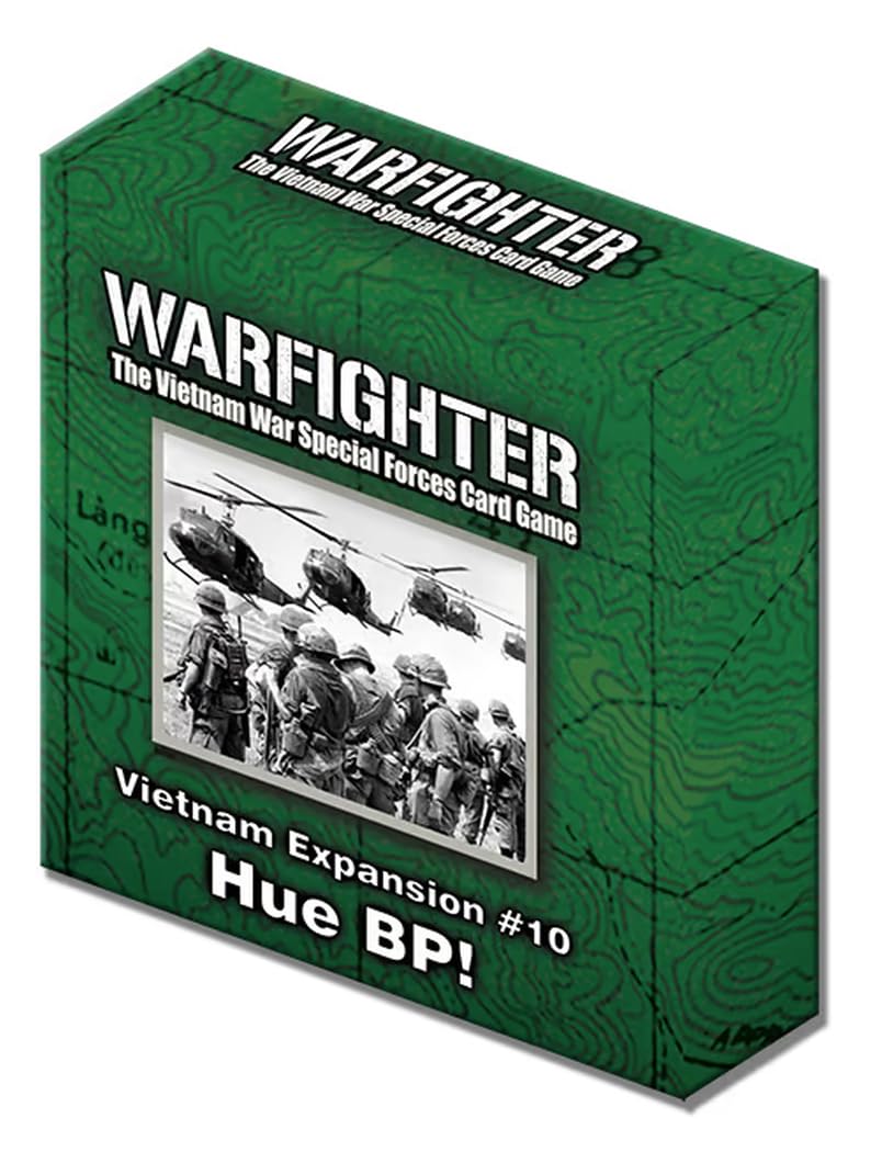 Dan Verssen Games Warfighter: Vietnam Expansion #10 - Hue Battle Pack Card Deck Game Accessory