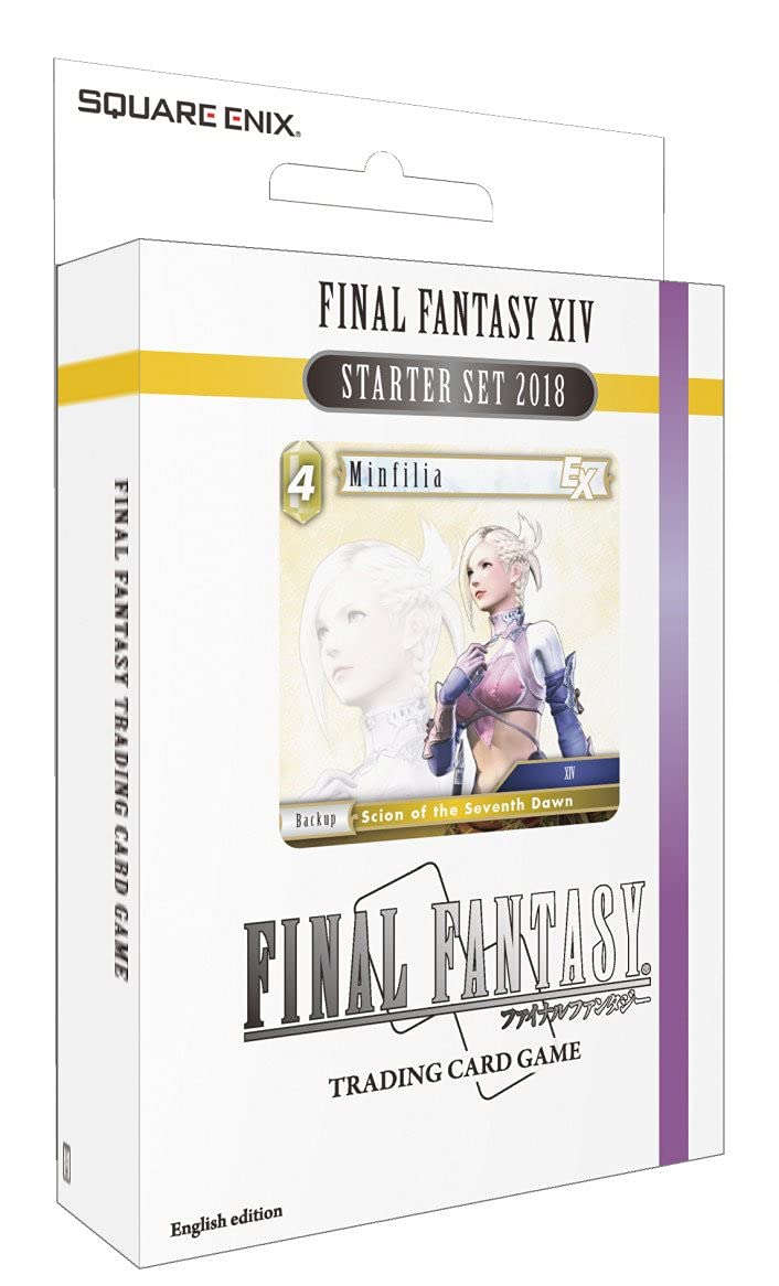FINAL FANTASY Trading Card Game 2018 XIV Starter Set: Collectible Card Game, 3 Pieces