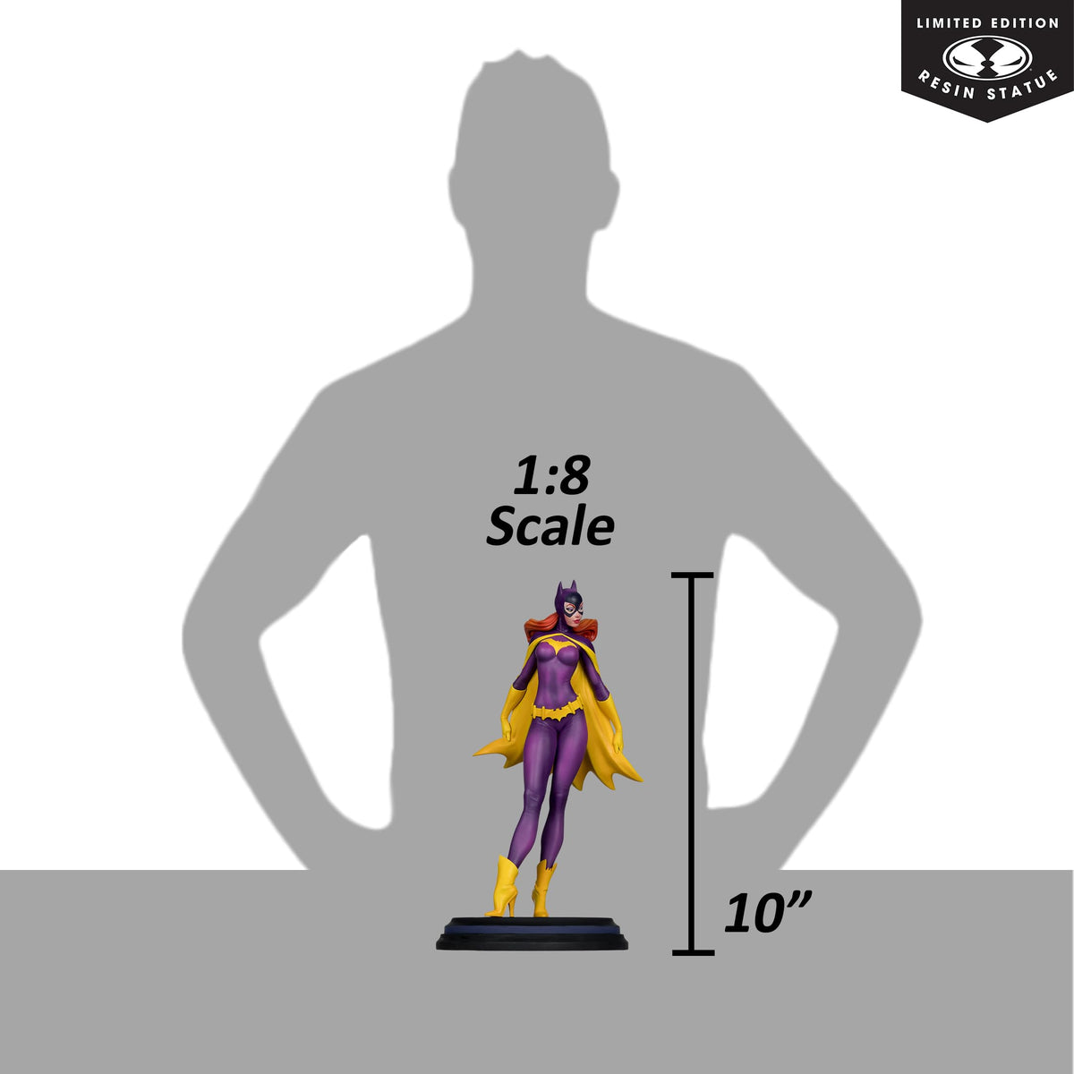McFarlane Toys- DC Direct Batgirl by J. Scott Campbell (DC Cover Girls) 1:8 Scale Resin Statue Limited Edition
