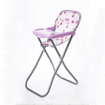 Manhattan Toy Baby Stella Blissful Blooms High Chair First Baby Doll Play Set for 12" and 15" Soft Dolls
