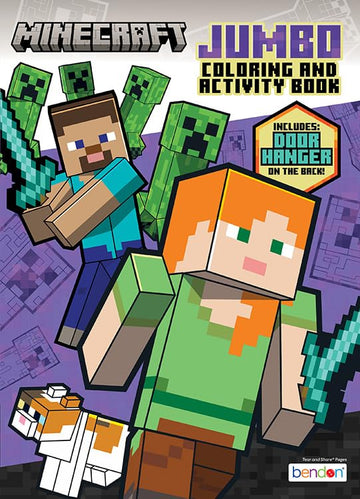 Bendon Minecraft Coloring Book | Activity Book | Minecraft Pixel Art | Video Game Coloring Books | Officially Licensed (Coloring Book)