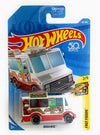 Hot Wheels 2018 50th Anniversary Fast Foodie Quick Bite (Food Truck) 93/365, White