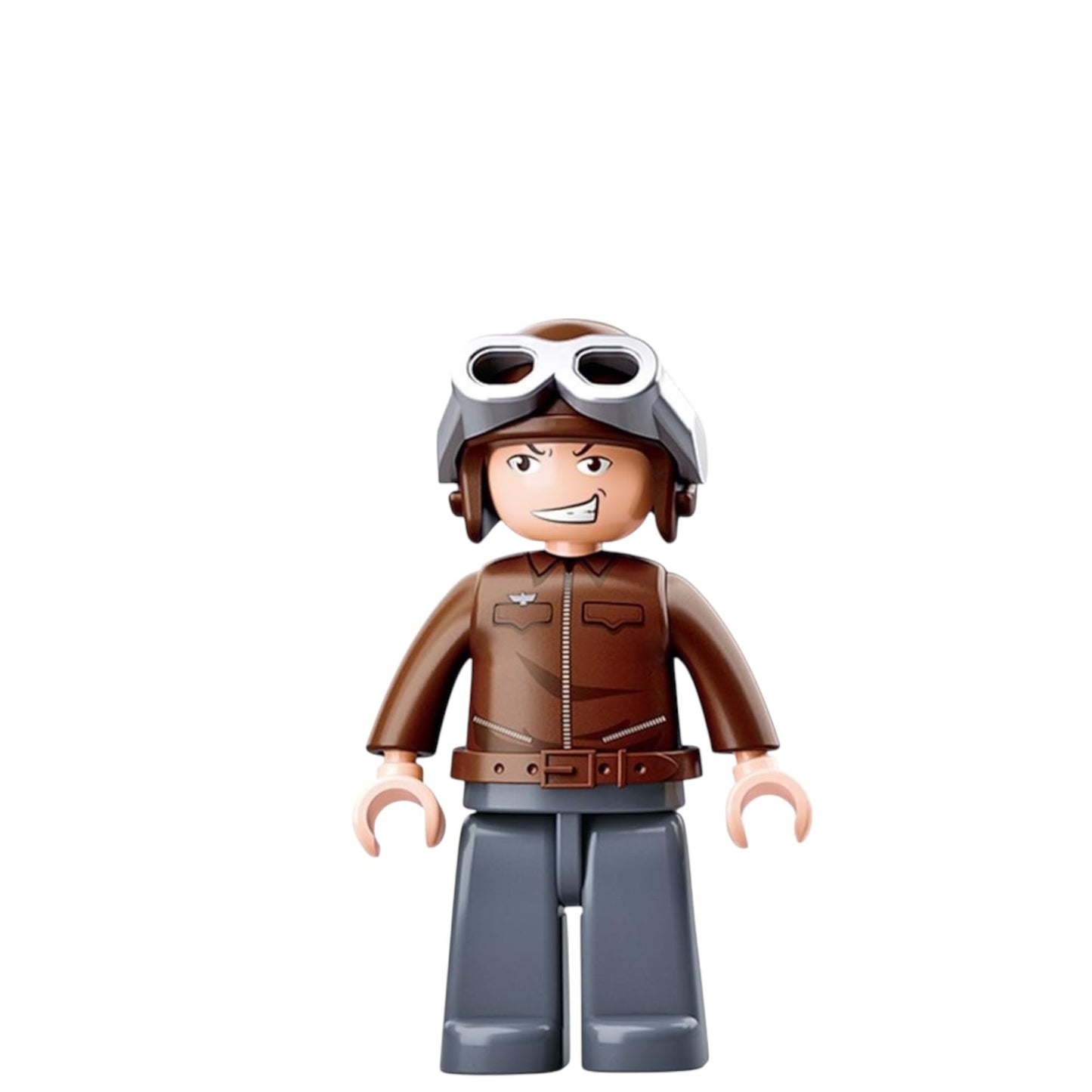 General Jim's WWII German Fighter BF-109 Building Blocks Set - 286-Piece Messerschmitt Model Plane for History Enthusiasts, for All Building Levels