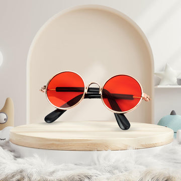5pcs Doll Glasses, 5 Colors Plastic Dress up Eyeglasses for lububu(No Doll)