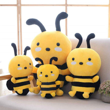 Cute rabbit Honeybee Plush Toy Bee Stuffed Doll Plush Pillow (8 inch)