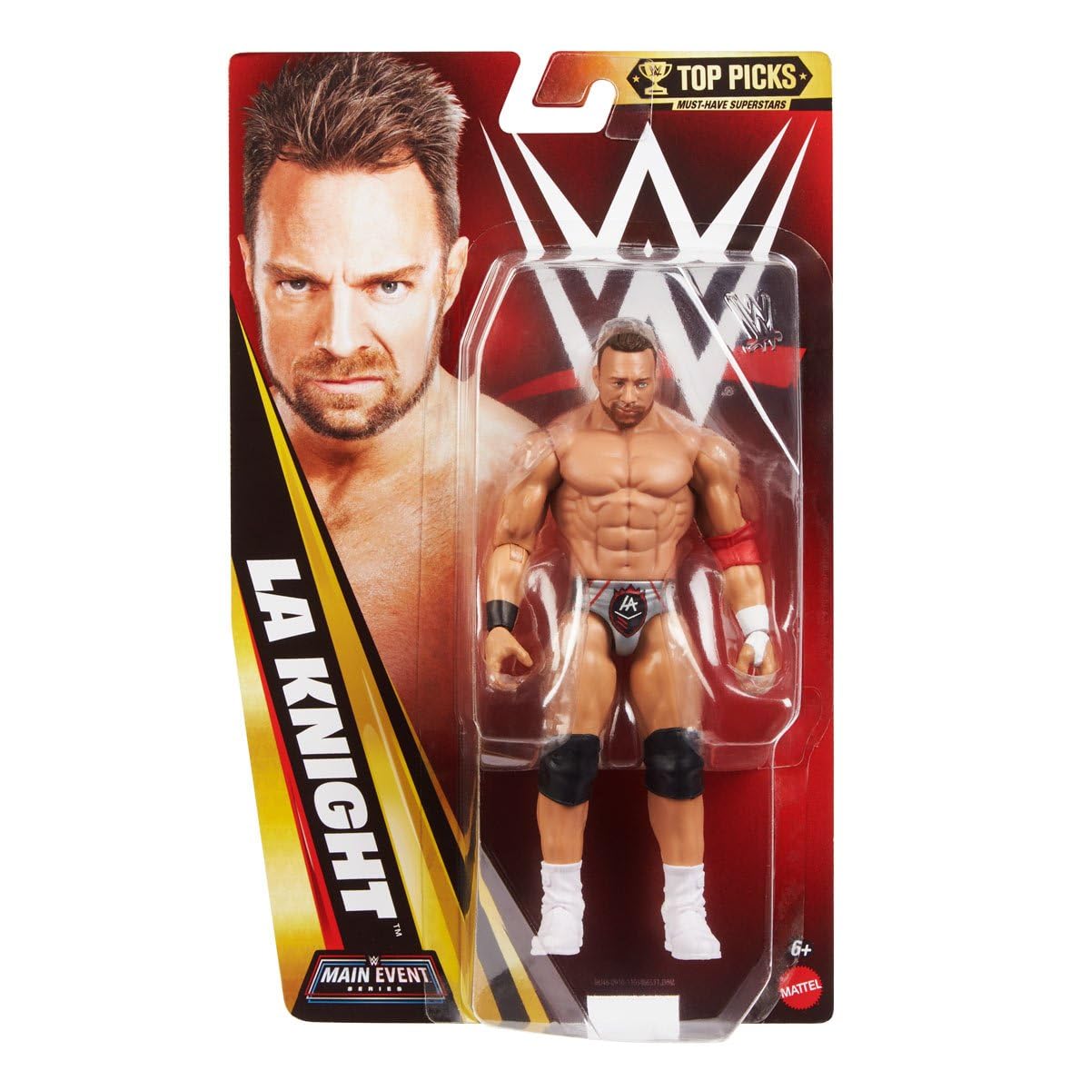 WWE Main Event Series 2026 Wave 2 LA Knight 6" Action Figure