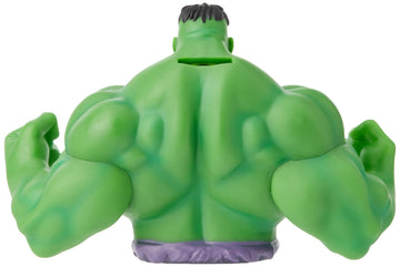 Marvel Hulk Bust Bank Green PVC Coin Bank Collectible
