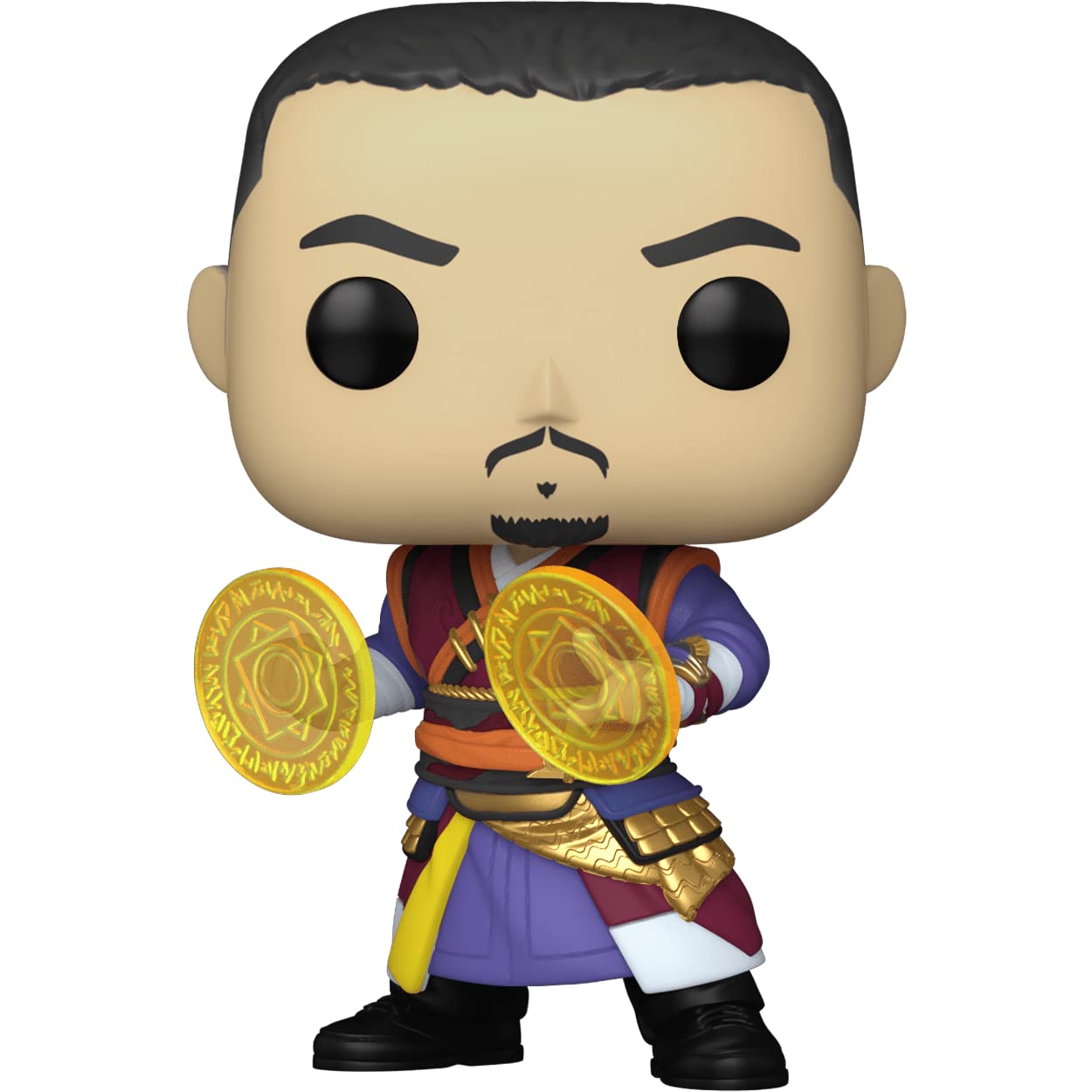 Funko Wong: P o p ! Vinyl Figurine Bundle with 1 Compatible 'ToysDiva' Graphic Protector (1001-60919 - B)