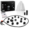 kowgical Chess Game with 20 Stones, Plastic Chess Games Set for Teenagers Adults, Party Easter Gifts Travel Games, Fun Tabletop Multiplayer Game