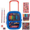 Marvel Spiderman Color and Roll Activity Set with Carrying Case, Stickers, & Art Supplies
