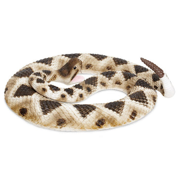 Safari Ltd. Eastern Diamondback Rattlesnake Figurine - Realistic 40" Model Figure - Educational Toy for Boys, Girls, and Kids Ages 18M+