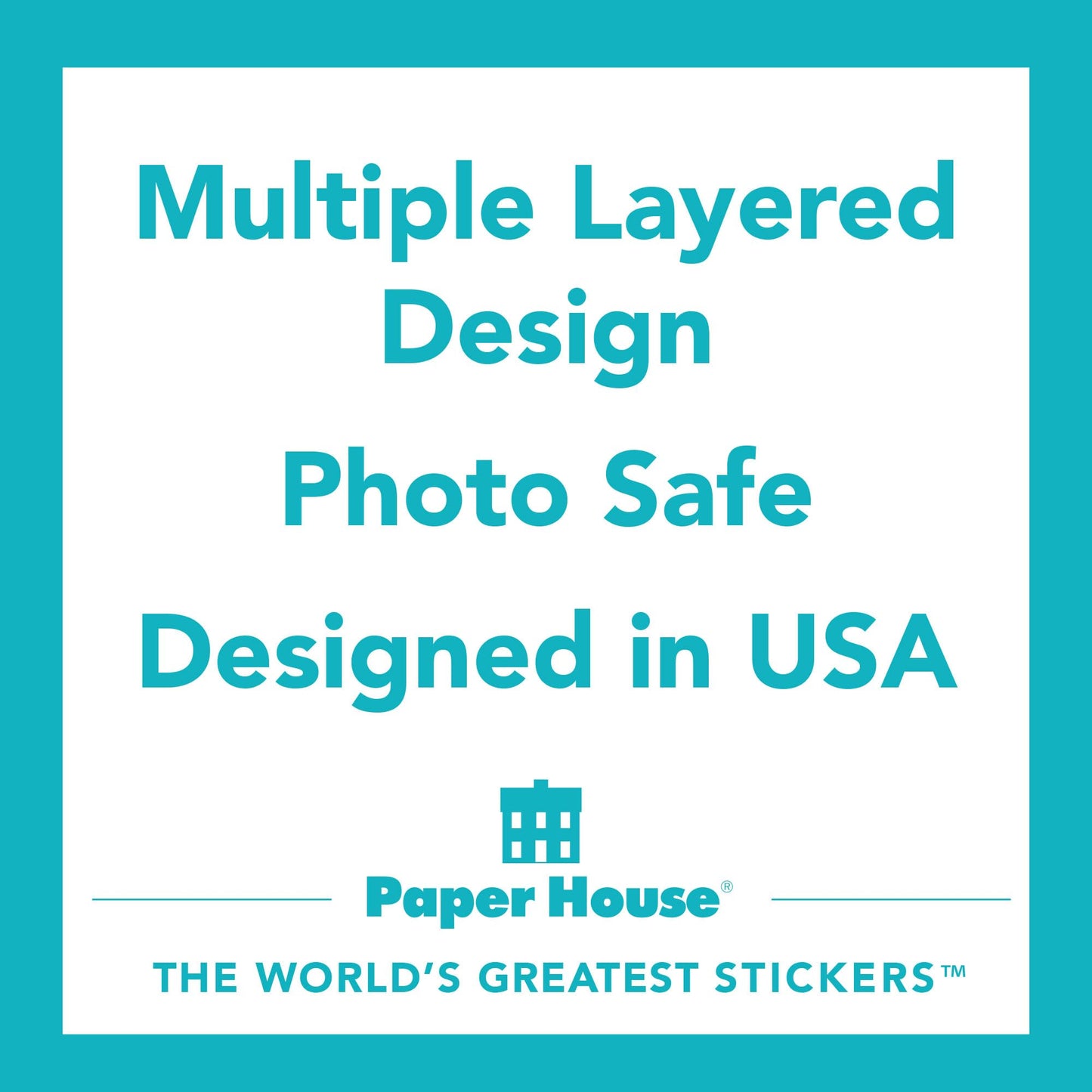 Paper House Productions Die-Cut Dimensional & Foil Accent Scrapbook Sticker Sheet - Sweet Baby, 3-Pack