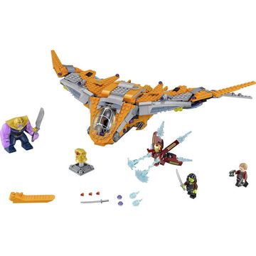 Lego 76107 Marvel Avengers Thanos Ultimate Battle Playset, The Guardian's Ship, Iron Man, Star-Lord, Gamora & Thanos Action Figures, Superhero Toys