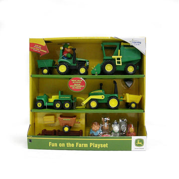 John Deere 34984 Fun On The Farm Playset, 20 Pieces (Pack of 2)