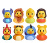 Duckalooz Disney Character Toy Ducks 8-piece Bundle Pack