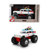 Jada Ghostbusters Ecto-1 Monster Truck Toys - Hollywood Rides Die-cast Vehicle, Opening Doors, 1:24 Scale, Ages 8+