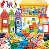 Liberty Imports Big Building Blocks 166 Pieces with Storage Organizer Box, Large Bricks Set Educational Learning Classic Construction Toy Set