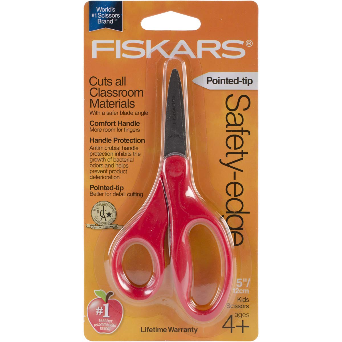 Fiskars 94307097J 5" Pointed Tip Kids Scissors