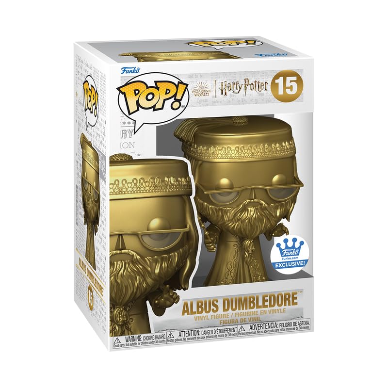 Funko Pop! & Bag Bundle: Harry Potter - Hogwarts School of Witchcraft and Wizardry Albus Dumbledore *Limited to 4000 Pieces Shop Exclusive