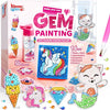 Klever Kits 16 Projects Gem Painting, Kids Diamond Art Kit for Kids with 5D Diamond, Arts and Crafts for Girls Ages 6-12, Gem Craft Activities Kits