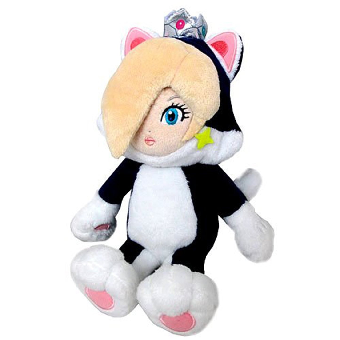 Little Buddy Super Mario 3D World 9.5" Neko Cat Rosalina Stuffed Plush