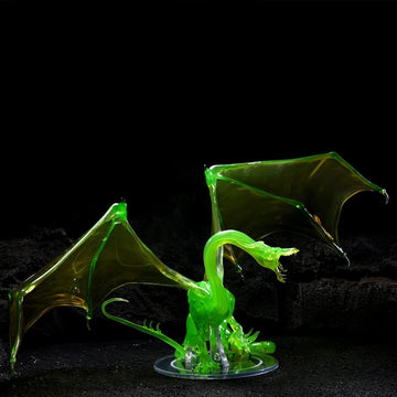 WizKids D&D Icons of the Realms: Adult Emerald Dragon Premium Figure