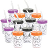 Fun Express 12 Pieces Color Your Own Jack-O'-Lantern Cups