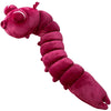 VNYIGDJS Toji Worm Plush, 120cm/47in Large Stuffed Animal Body Pillow, Burgundy Red, Soft Anime Plush Toy