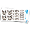 My Sticker Face Custom Face & Pet Stickers, Elite Sampler Sheet - 3 Sheets