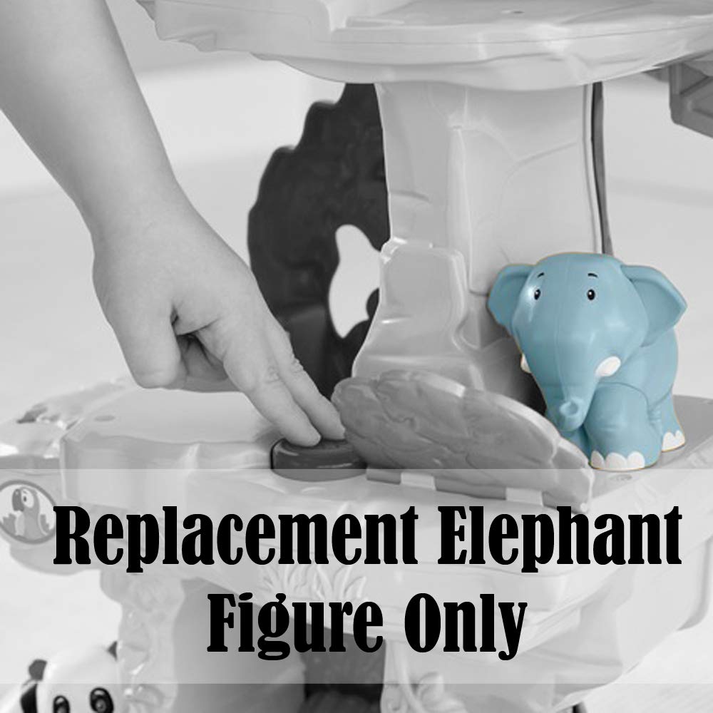 Replacement Part for Safari Playset - Fisher-Price Little People Share and Care Safari FHF35 - Includes 1 Elephant Figure