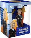 Youtooz Stonks Vinyl Action Figure, 3.5" Internet Culture Collectible, Based on Popular Finance Meme