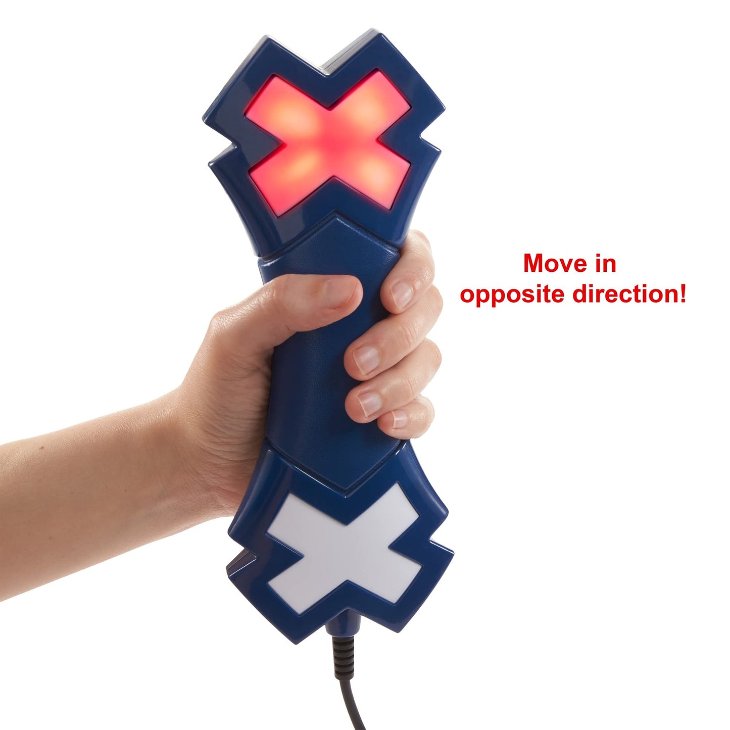 Mattel Games Crossed Signals Electronic Action Game with 4 Light Wands, Play Solo or with Up to 4 Players, Ages 8+, Improve Hand-Eye Coordination and