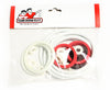 Game Room Guys Gottlieb Top Card Pinball White Rubber Ring Kit