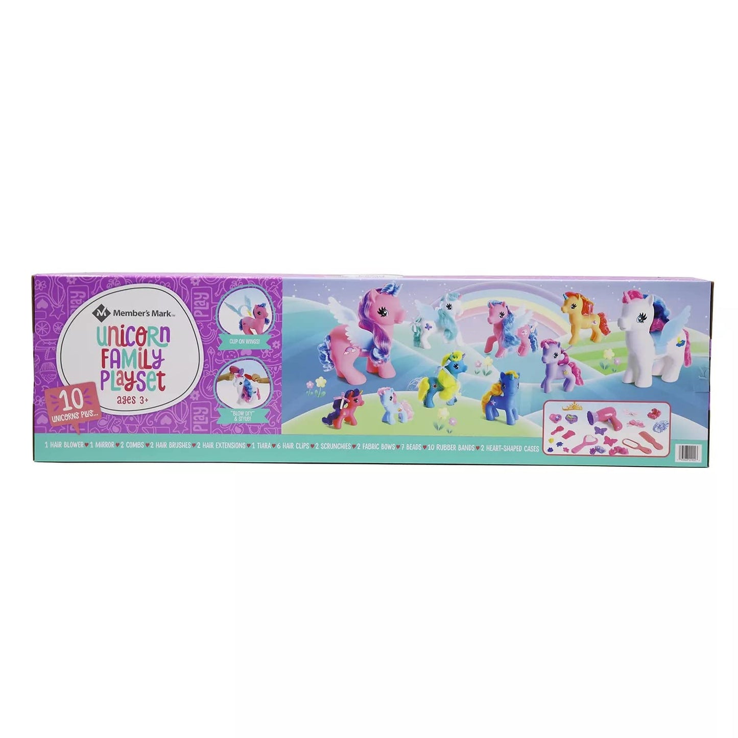 Member's Mark Unicorn Family Play Set