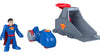 Fisher-Price Imaginext DC Super Friends, Launcher Set with 3-inch Superman Action Figure, Toy Vehicle & Housing Unit Inspired by DC Universe
