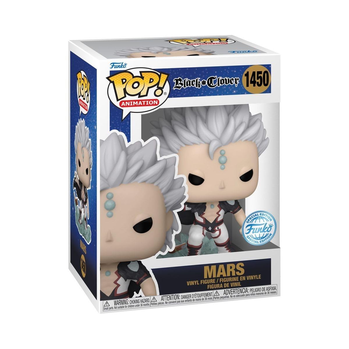 Funko Pop! Vinyl: Black Clover - Mars - GameStop (GS) (Exclusive) #1450
