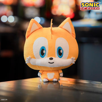 TeeTurtle Tails 5" Sonic The Hedgehog Cloudheads Plushie - Cute Weighted Soft Stuffed Officially Licensed Sega Stuffed Animal