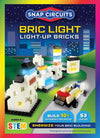 Snap Circuits BRIC Light, Building Bricks & Electric Circuit Kit for Kids, STEM Educational Toy for Kids 8+, Light Up Bricks, 10 Builds Included