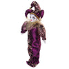 F Fityle 12-Inch Adorable Porcelain Triangle Doll - Blessing Eros Standing Figure in Clothes - Beautifully Crafted Clown for Kids and Adult