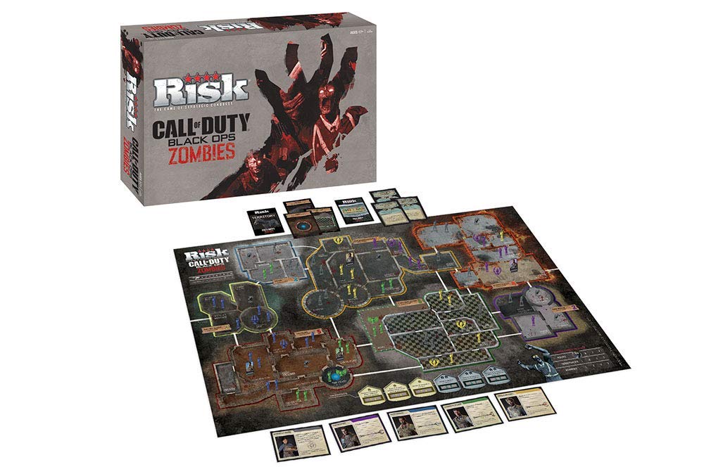 Risk Call of Duty Zombies Strategy Board Game | Classic Risk Game Based on Call of Duty Video Games