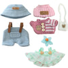 (3 Pack) Clothes for Labubu Doll,Clothes for Dolls Accessories,Three Outfit Set Suitable for Labubu 15&17cm ,Adorable Dress-Up Accessories for Labubu