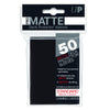 Ultra Pro PRO-Matte Standard Size Deck Protector Sleeves for Magic, Pokemon and Dragon Ball Super - Black (50 ct)