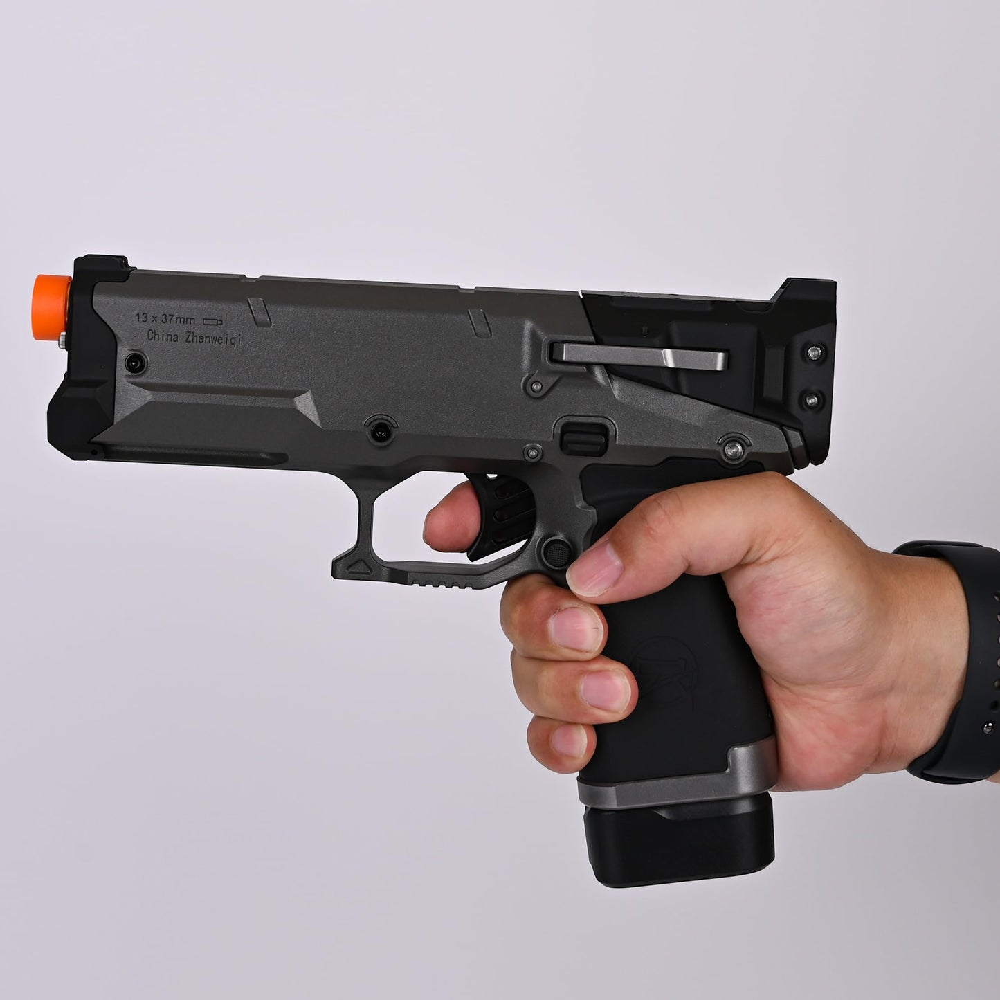 Zhenweiqi FIRE Rat Soft Dart Blaster, High Precision Foam Dart Launcher, Half Length Compatible